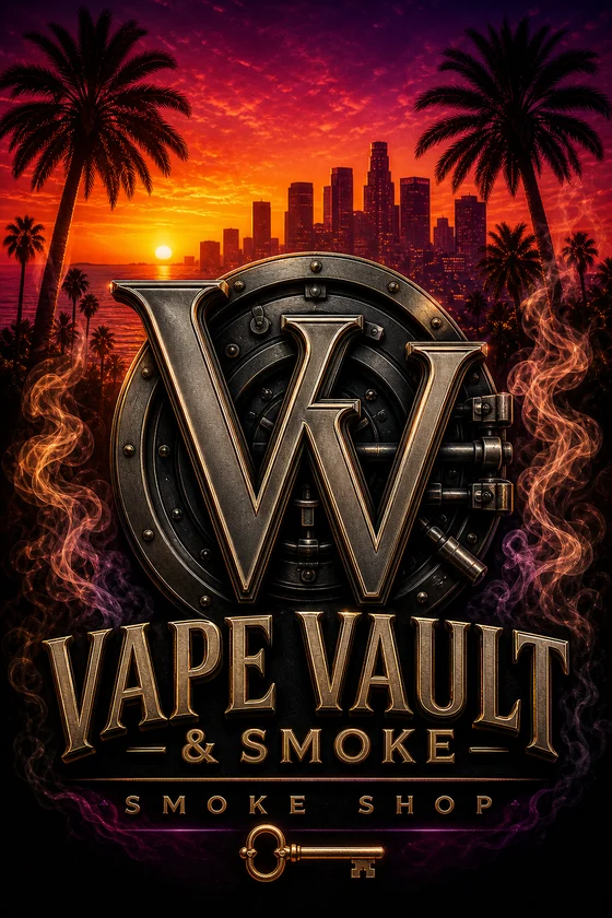 Vape Vault and Smoke crest